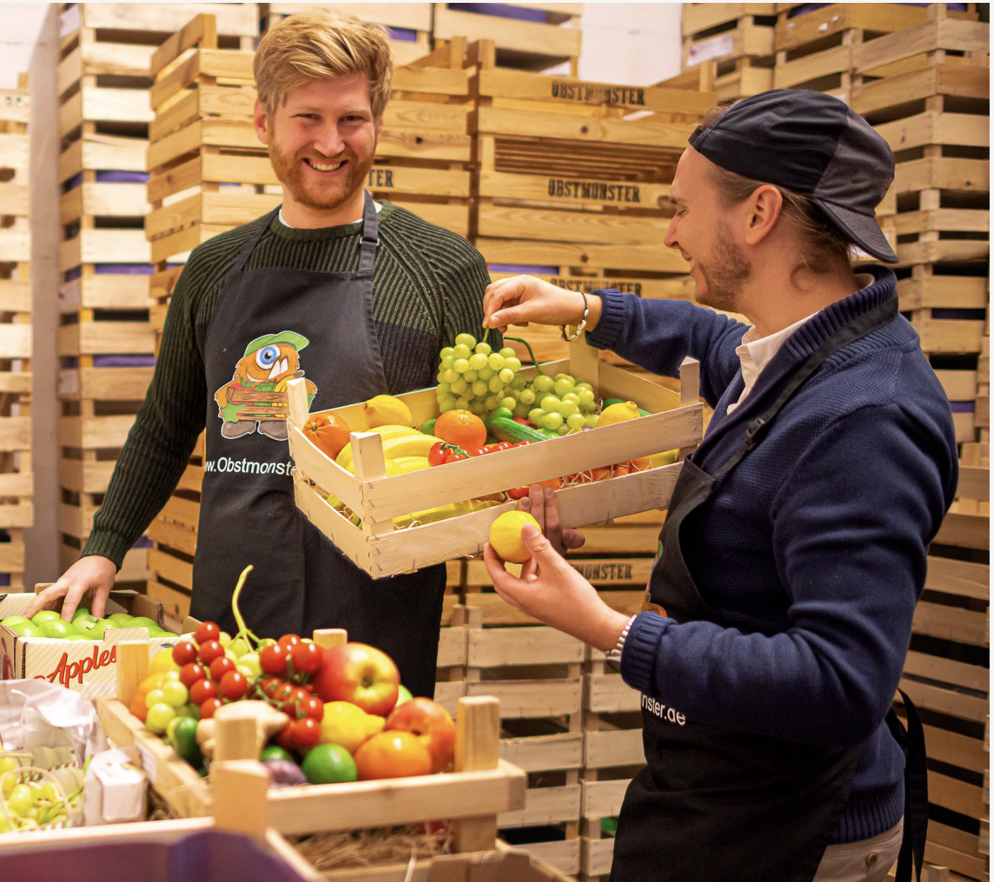 Obstmonster überzeugt...